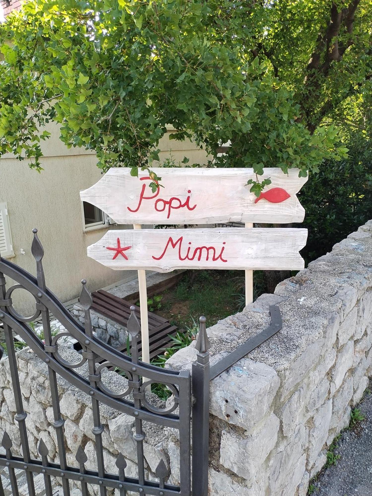 Apartman Mimi Klenovica Exterior foto